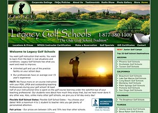 Featuring Legacy Golf Schools Legacy Golf Schools
