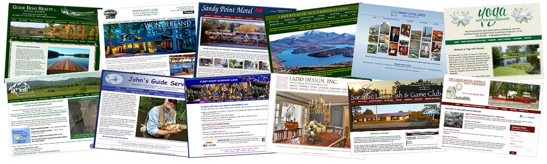Saranac Lake Lake Placid Website Designs Responsive Web Designs Adirondack Website Designs Responsive Web Designs